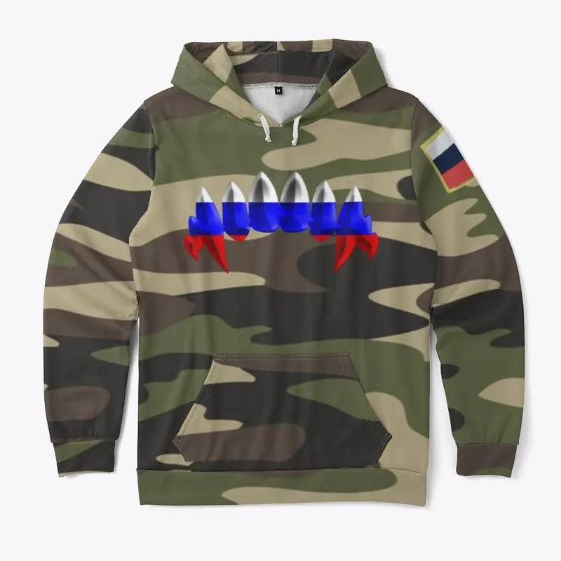 Deep's Teeth Russian All Print Hoodie