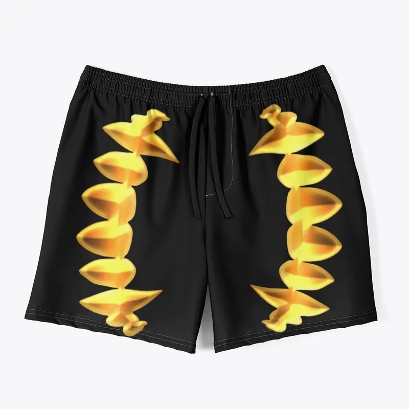 Deep's Teeth Mens Swimming Trunks